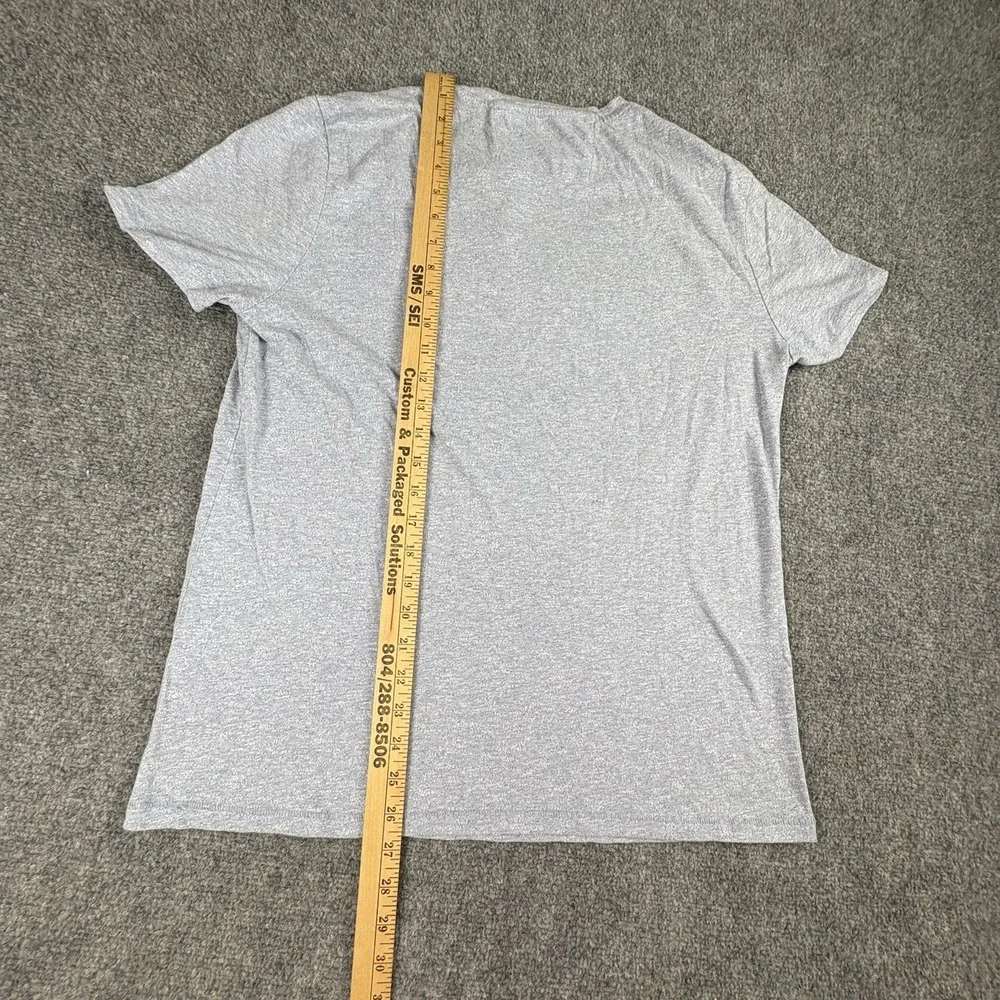 Banana Republic Quick Dry Shirt Men‎ L Blue Breathable Athletic Minimalist Tee